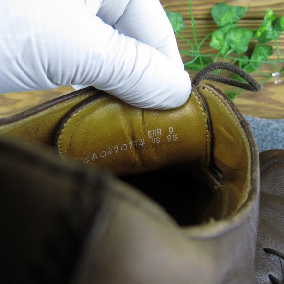 Mephisto Men Derby Oxfords Shoes Brown Leather Lace Up Size 9.5‎ Medium main image 7